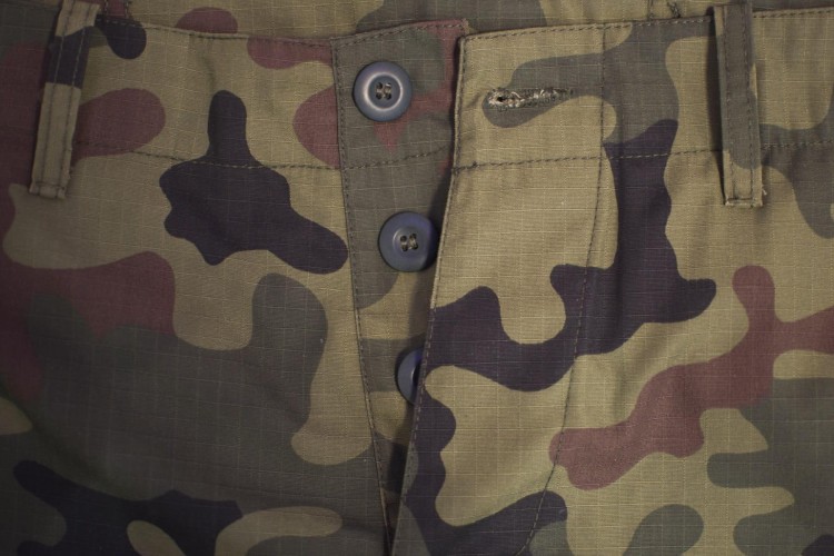 Spodnie BDU Specforce Morowo PL Woodland  bojówki z paskiem-236614