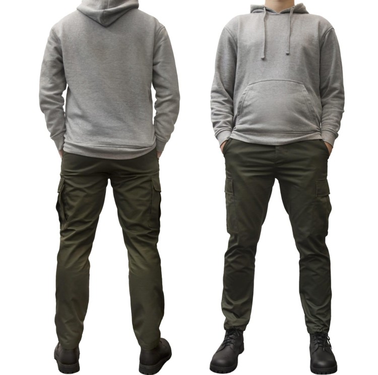 Spodnie BDU Specforce Morowo ZIELONE bojówki z paskiem-236667