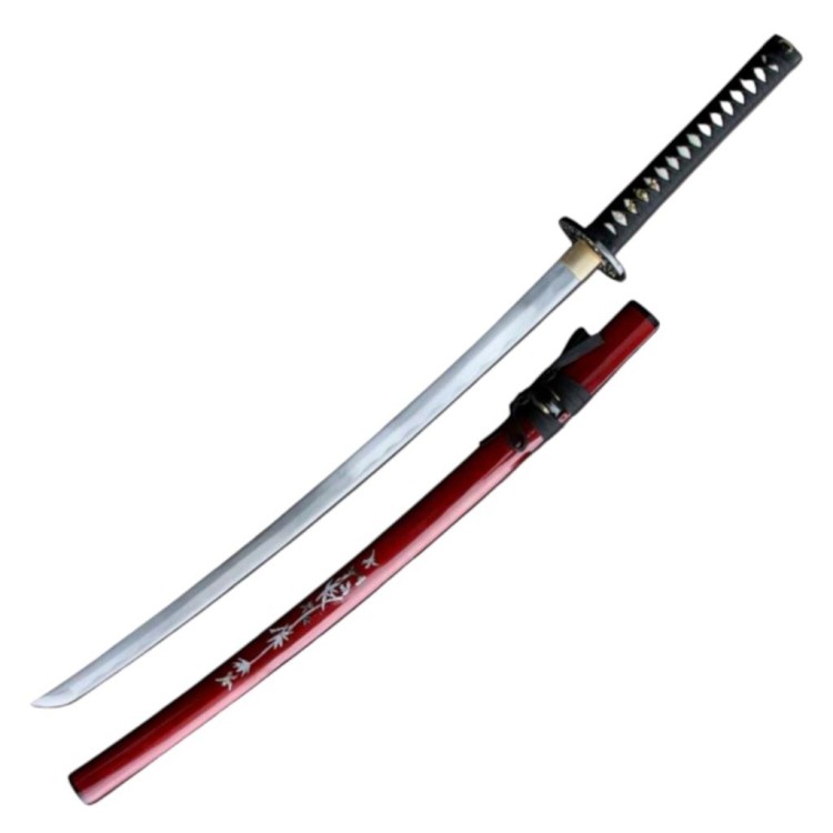 Miecz samurajski katana 6KM18-410RD do treningu cięć + stojak-236720