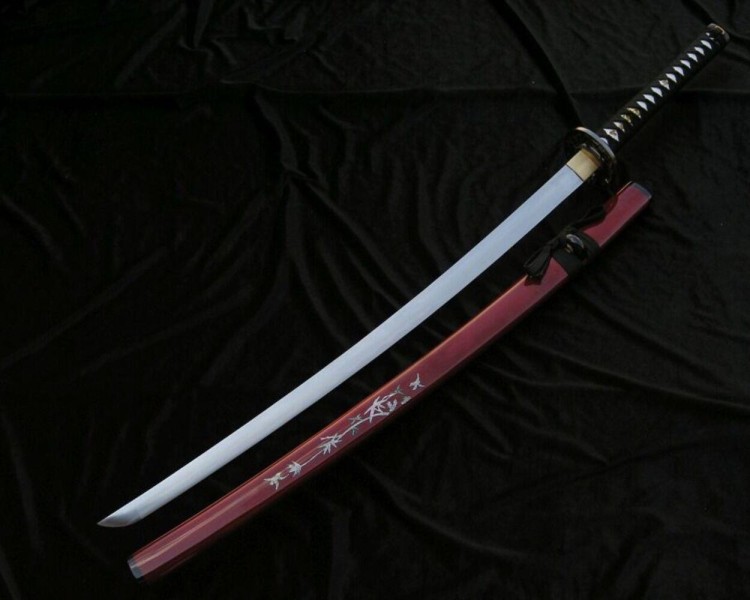 Miecz samurajski katana 6KM18-410RD do treningu cięć + stojak-236723