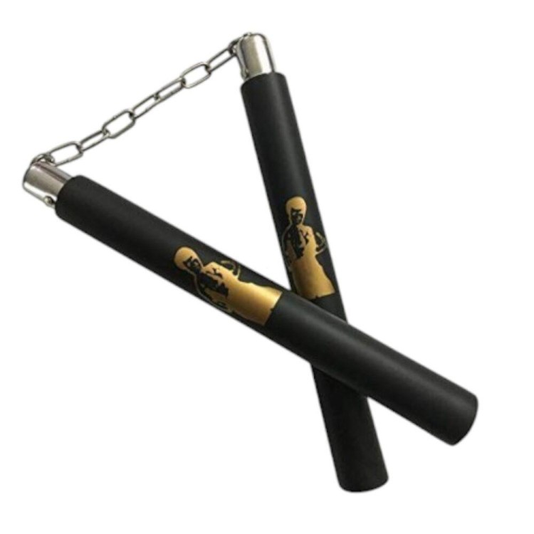 Nunchaku treningowe piankowe BRUCE LEE 210 łańcuszek na łożysku-236746