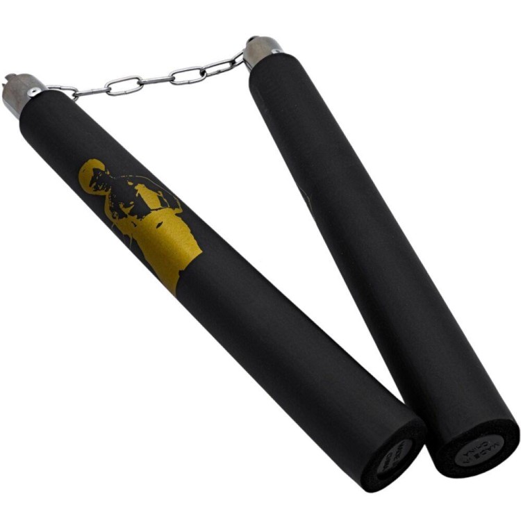 Nunchaku treningowe piankowe BRUCE LEE 210 łańcuszek na łożysku-236747