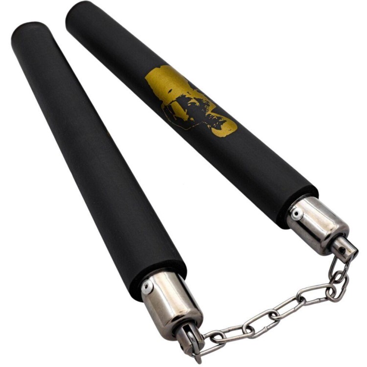 Nunchaku treningowe piankowe BRUCE LEE 210 łańcuszek na łożysku-236748
