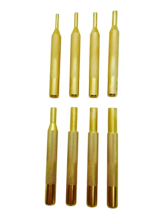 Komplet narzędzi rusznikarskich do rozbierania broni młotek + wbijaki + bity CELNA-236814