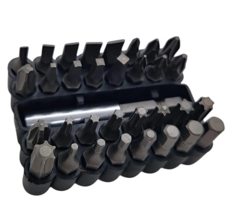 Śrubokręt Wkrętak dynamometryczny 0,6-7Nm (5-65 in-lbs) + 32 bity CELNA-236807