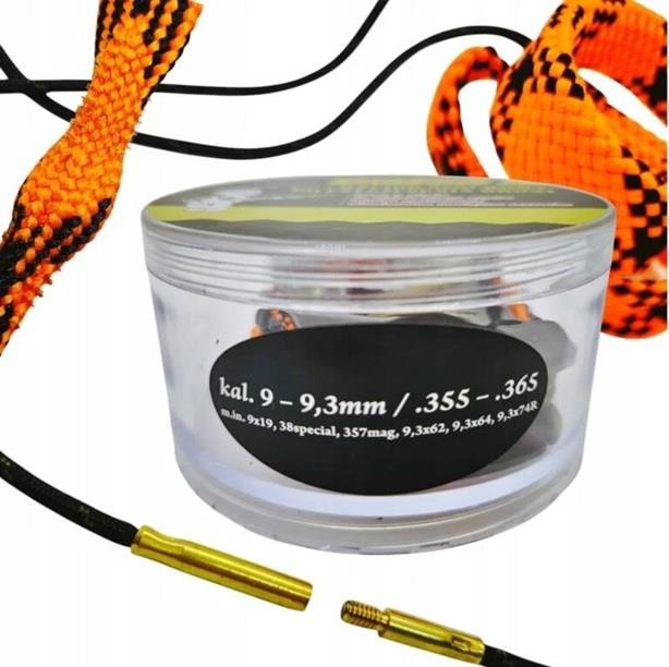 Wycior sznurowy / sznur do czyszczenia broni kaliber 9 – 9,3 mm / .355 – .365 mm Celna-237015