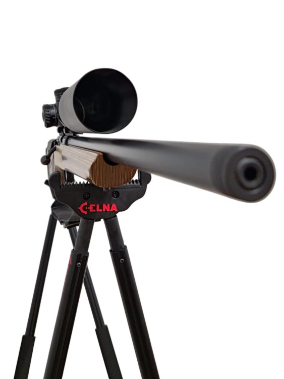 Pastorał myśliwski Celna - 4 nogi, 2 punkty, czarny-237037