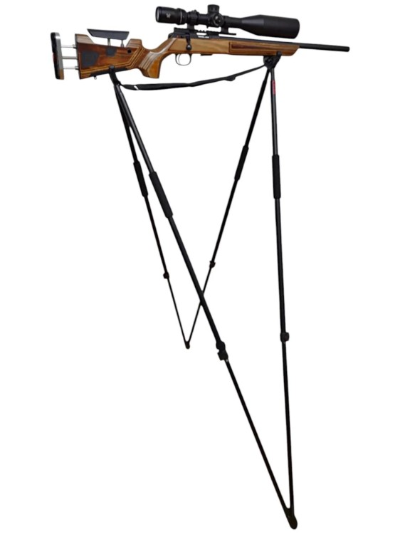 Pastorał myśliwski Celna - 4 nogi, 2 punkty, czarny-237038