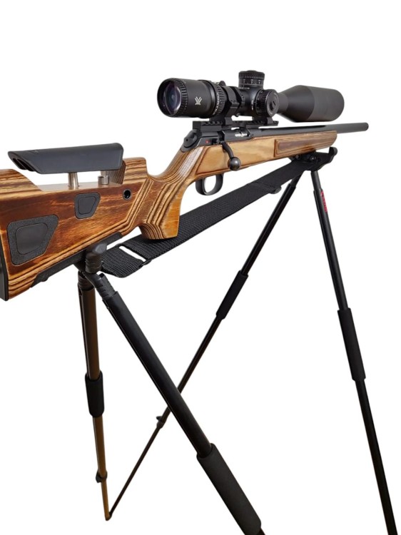 Pastorał myśliwski Celna - 4 nogi, 2 punkty, czarny-237039