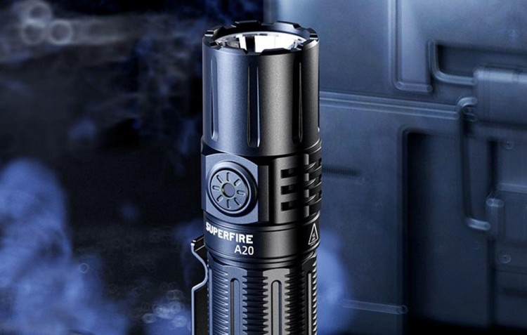 Latarka akumulatorowa Superfire A20, 1700 lm, 300 m, 5 trybów USB-C-237115