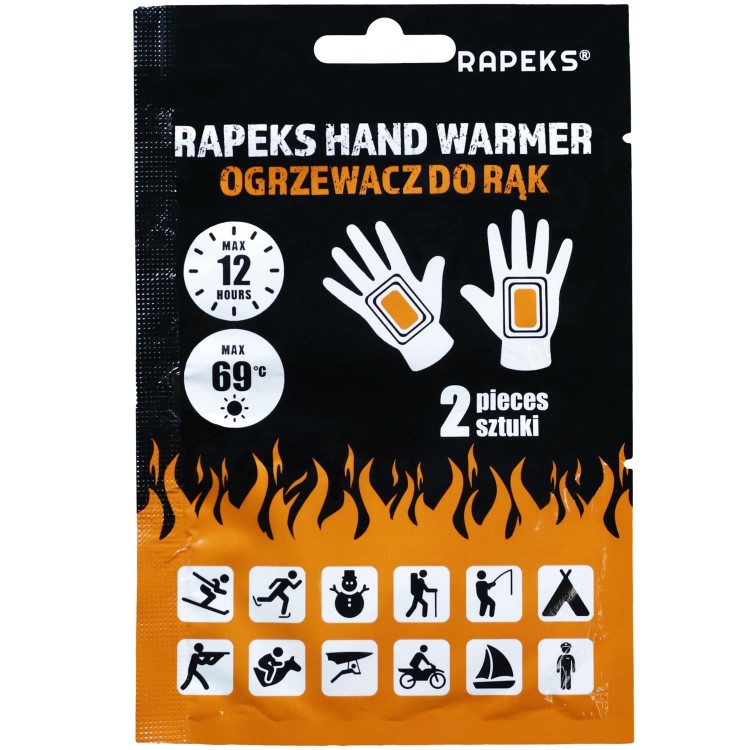 Ocieplacz dłoni Rapeks Hand Warmer Ogrzewacz turystyczny 2szt-237153