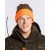 Czapka zimowa Smaland Reversible Hunters Pinewood orange + green wełna 1165-192-237179