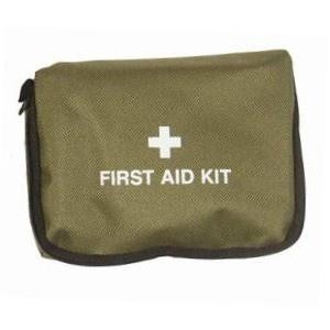 Apteczka turystyczna, survivalowa z wyposażeniem - Mil-Tec mała 16026001-5799