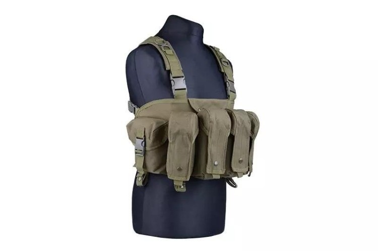 Kamizelka taktyczna typu Commando Chest oliwkowa GFT-231623