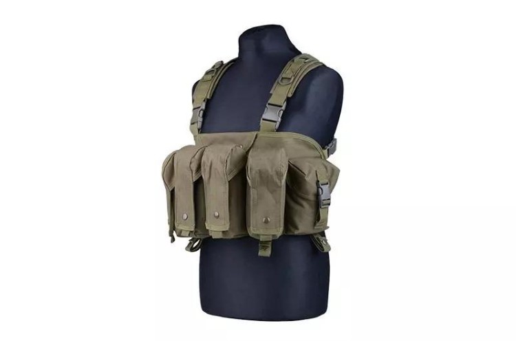 Kamizelka taktyczna typu Commando Chest oliwkowa GFT-231626