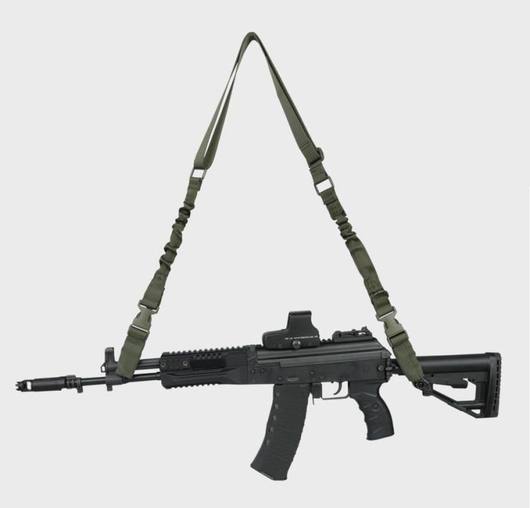 Pas do broni dwupunktowy Two point Bungee Dominator olive-231786