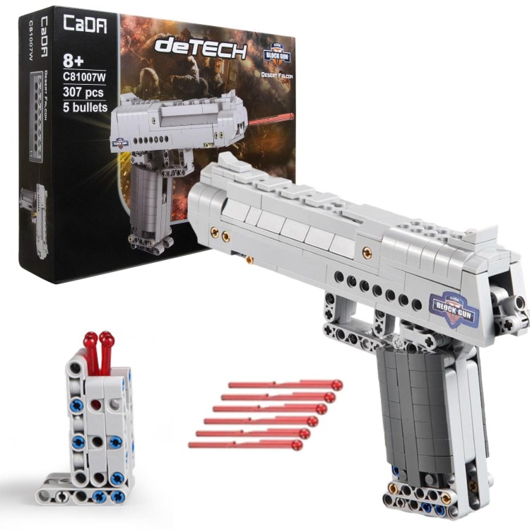 Klocki konstrukcujne CaDA Pistolet strzelający 5 n-237623