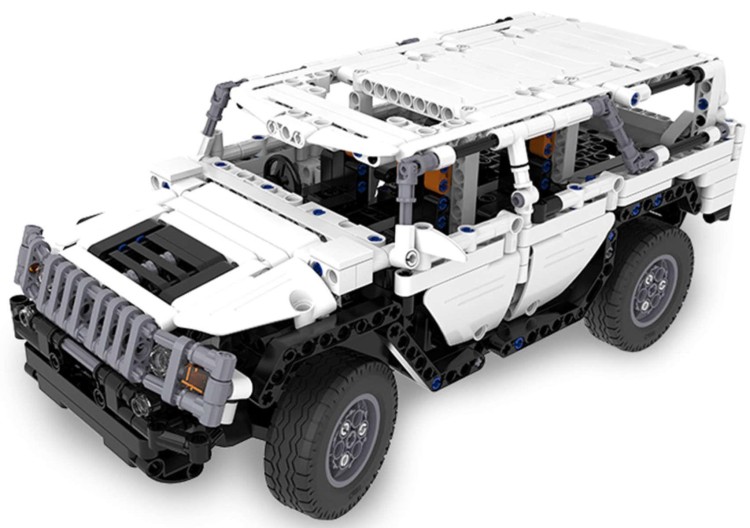 Klocki konstrukcyjne CaDA Warrior H2 Zdalnie stero-237629