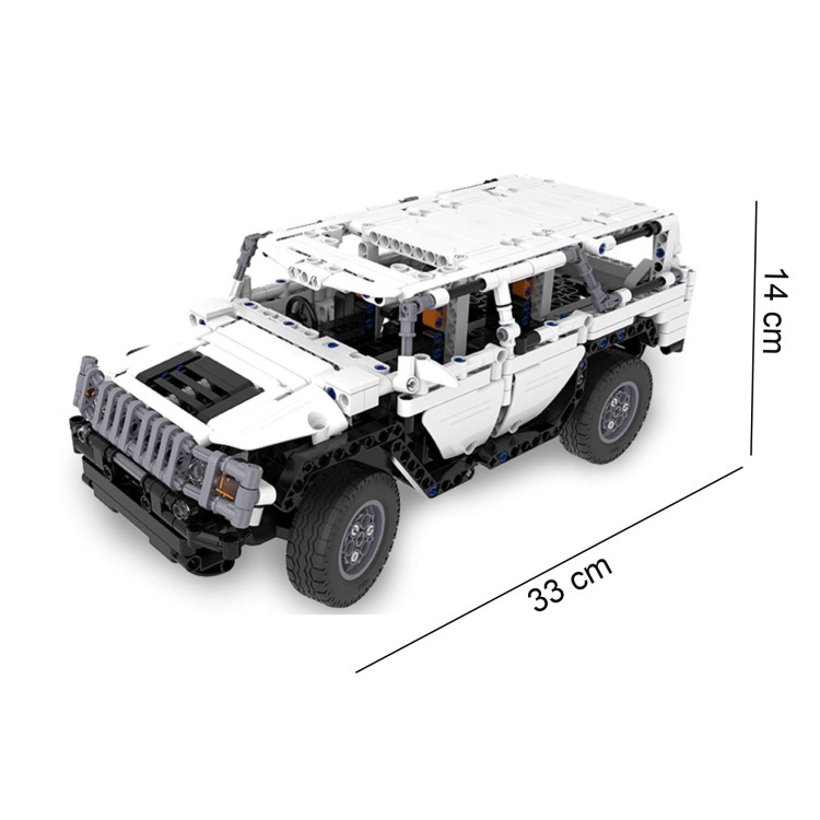 Klocki konstrukcyjne CaDA Warrior H2 Zdalnie stero-237631
