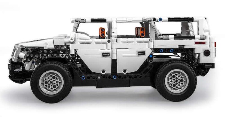 Klocki konstrukcyjne CaDA Warrior H2 Zdalnie stero-237637