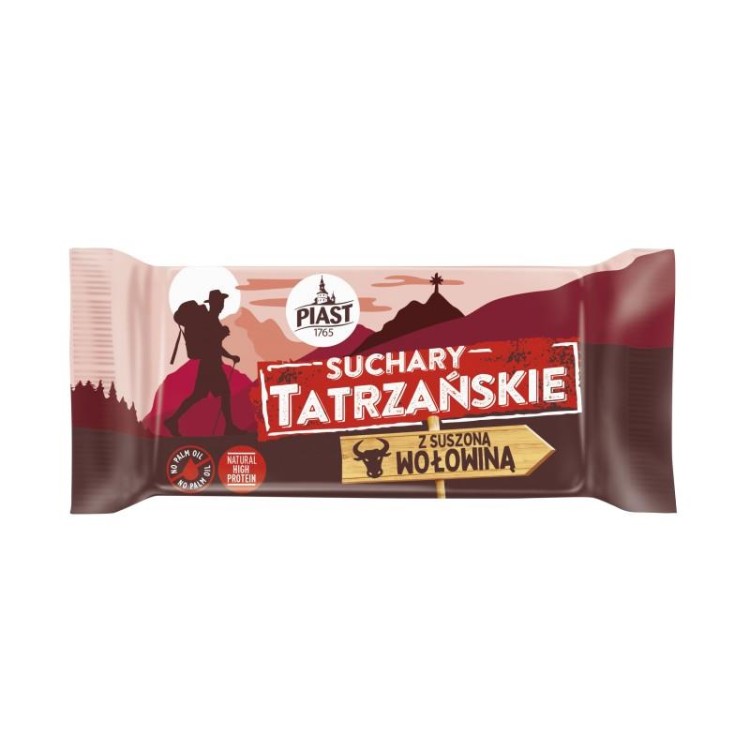 Suchary Tatrzańskie Piast z suszoną wołowiną 70g-237689