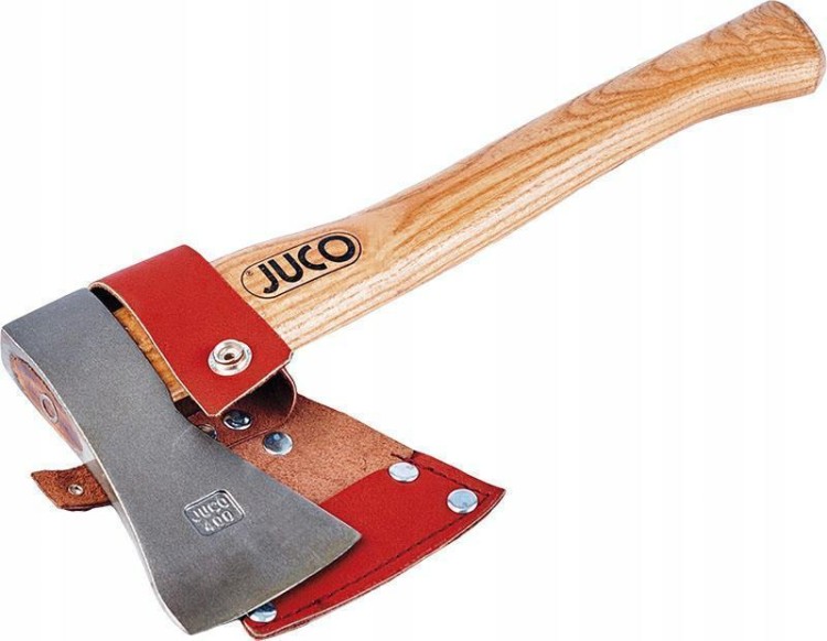 Toporek kuty bushcraftowy z ochroną ostrza Juco T6-237692