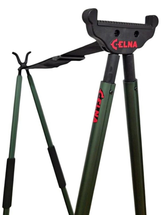 Pastorał myśliwski Celna - 4 nogi, 2 punkty, zielo-237778