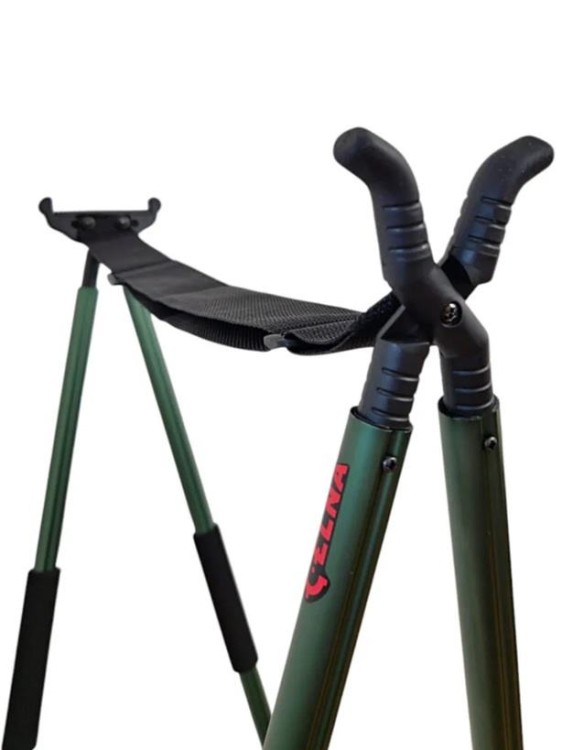 Pastorał myśliwski Celna - 4 nogi, 2 punkty, zielo-237779