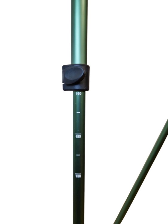 Pastorał myśliwski Celna - 4 nogi, 2 punkty, zielo-237780