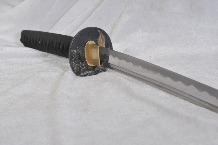 Kuty, ostry Miecz samurajski Katana, Stal 1060, R8-237807