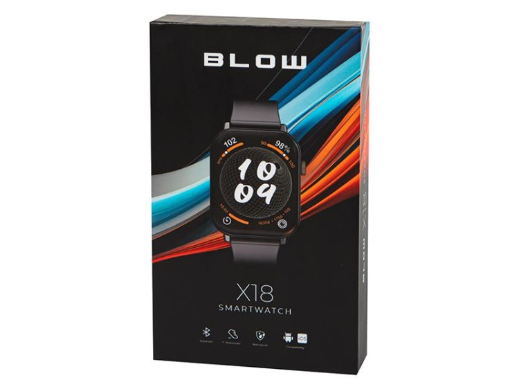Zegarek Smartwatch BLOW X18 tętno, saturacja, stre-237836