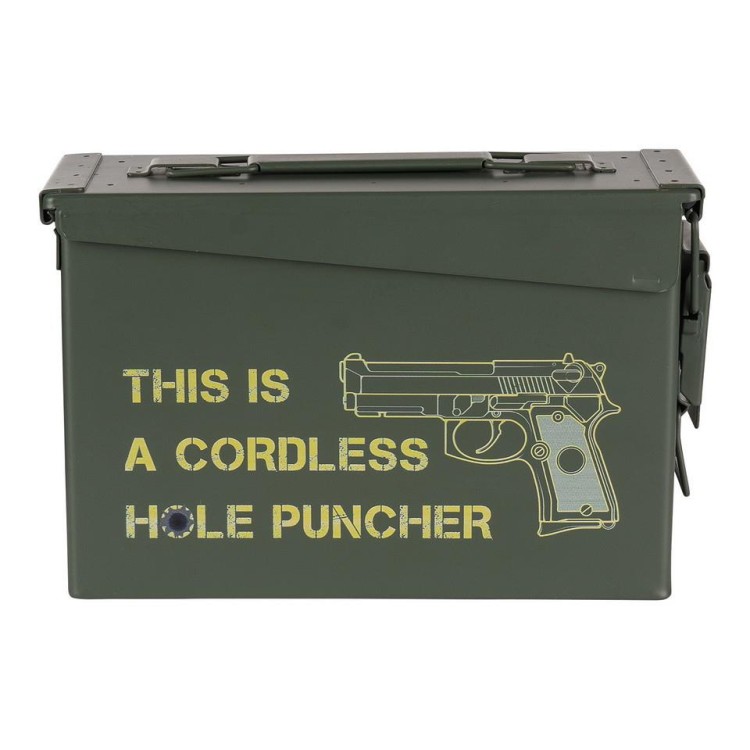 Stalowa skrzynka na amunicję - Hole Puncher zielon-237864