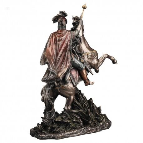 Ekskluzywna rzeźba figurka Król Jan III Sobieski 3-237877