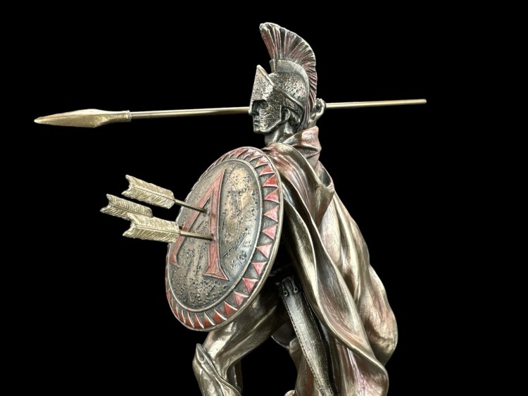 Ekskluzywna rzeźba figurka Król Sparty Leonidas 28-237897