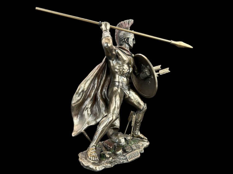 Ekskluzywna rzeźba figurka Król Sparty Leonidas 28-237902