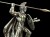 Ekskluzywna rzeźba figurka Król Sparty Leonidas 28-237906