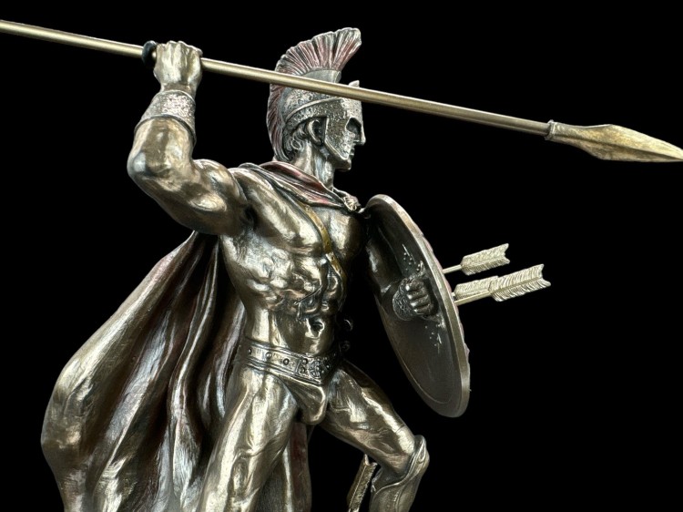 Ekskluzywna rzeźba figurka Król Sparty Leonidas 28-237906