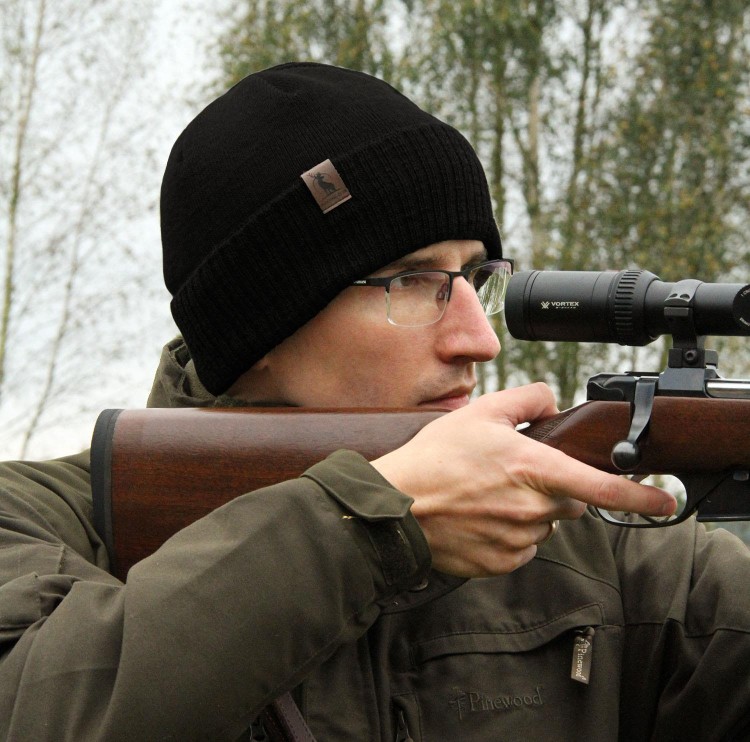 Czapka myśliwska Agbo Hogan wełna Merino - jasnobr-237918