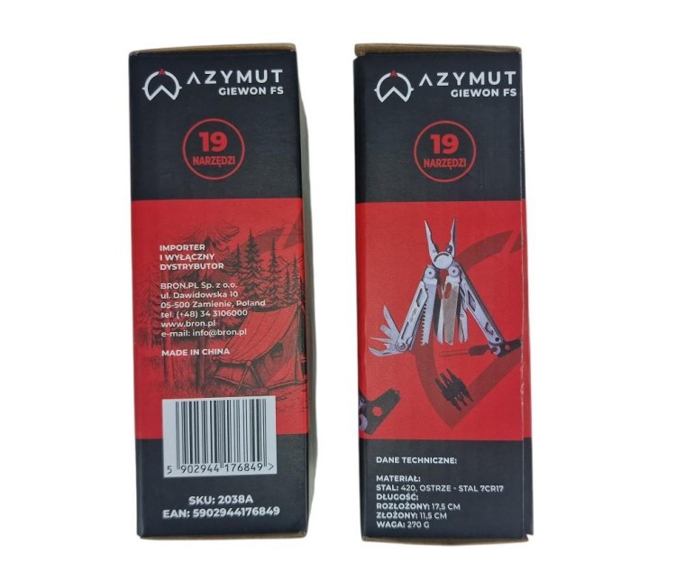 Multitool AZYMUT Giewon FS Fire Starter H2038A - s-237967