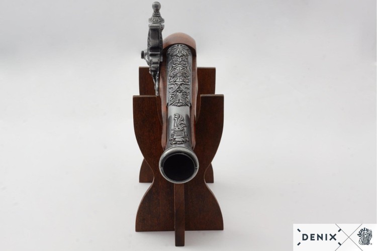 Niemiecki garłacz pistolet skałkowy z XVII w. DENI-237993