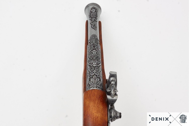 Niemiecki garłacz pistolet skałkowy z XVII w. DENI-237994