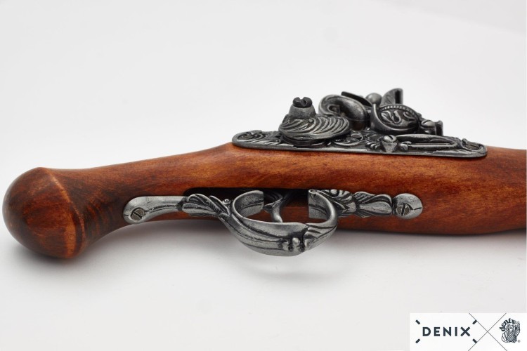 Niemiecki garłacz pistolet skałkowy z XVII w. DENI-237997