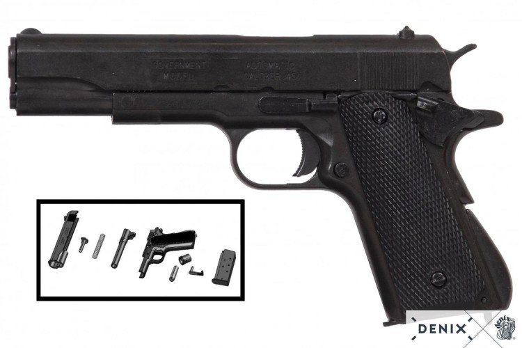 Pistolet rozbieralny M1911A1 USA 1911 Denix replik-238058