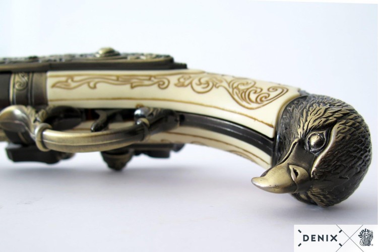 Trzylufowy pistolet Denix model - replika dekoracy-238112