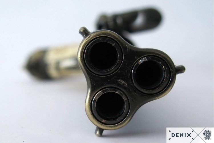 Trzylufowy pistolet Denix model - replika dekoracy-238117
