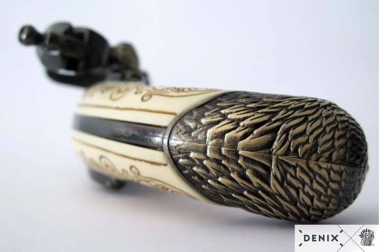 Trzylufowy pistolet Denix model - replika dekoracy-238118