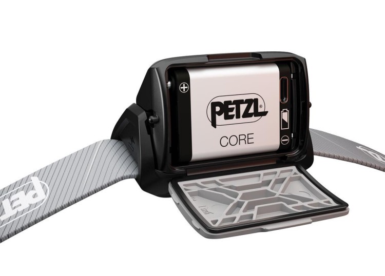 Latarka czołowa Petzl Tikka Core szara 450 lm czar-238163