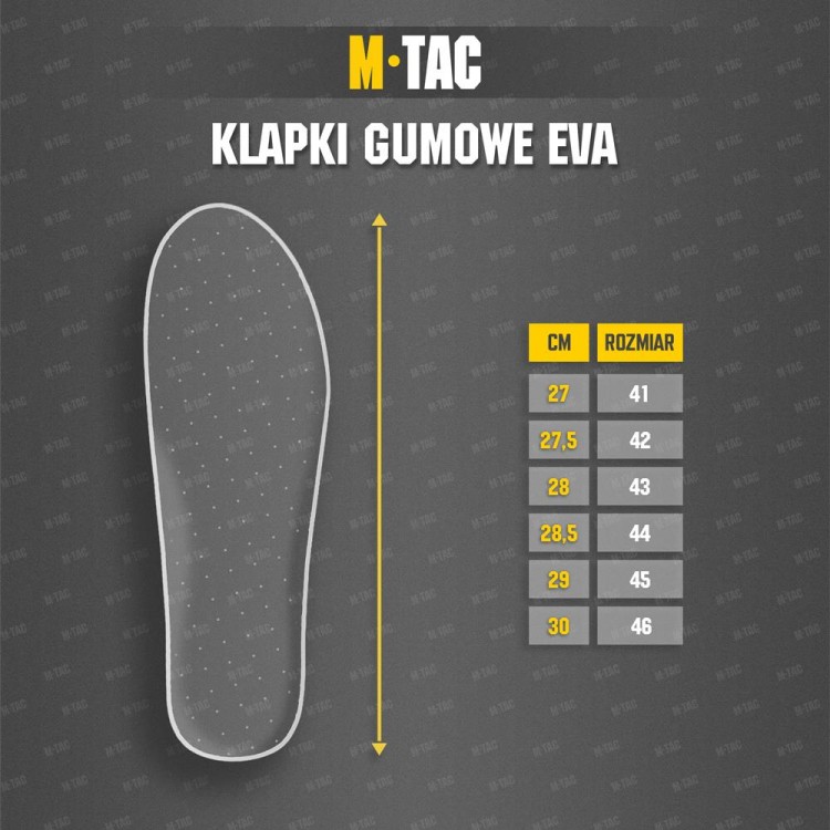 Klapki Gumowe EVA wojskowe M-TAC olive-238209