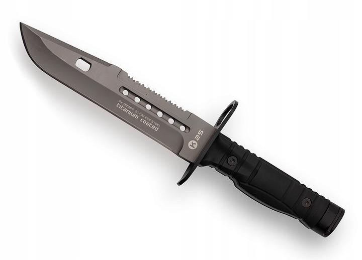 Nóż Bagnet K25 32067 stal 7Cr17Mov cięcie drutu, t-238257