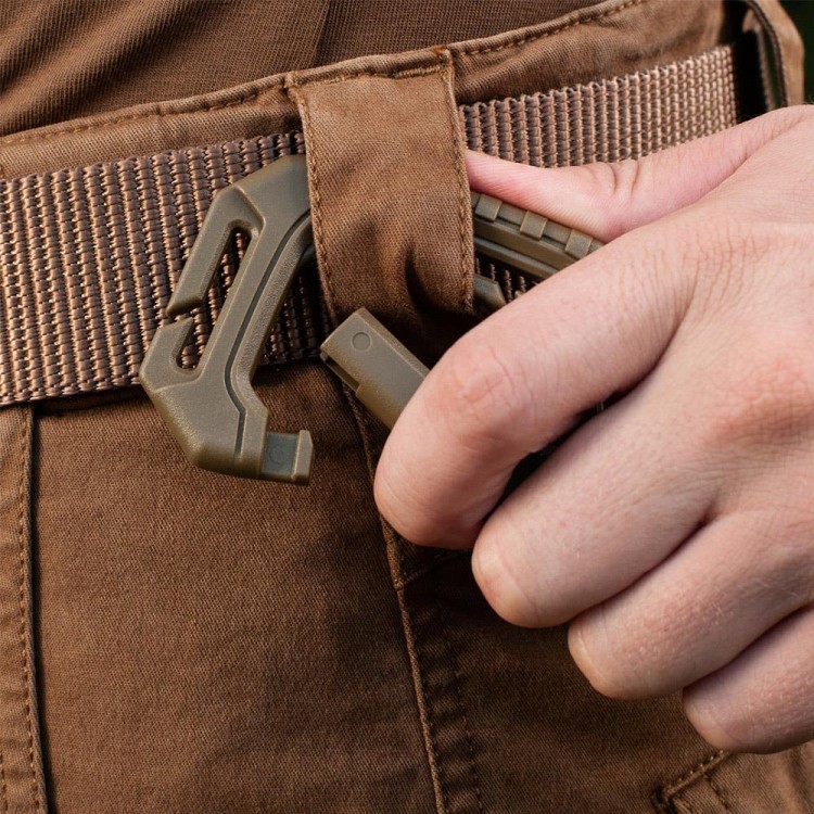 Duży Karabińczyk taktyczny M-TAC 9,3 cm różowy-238297